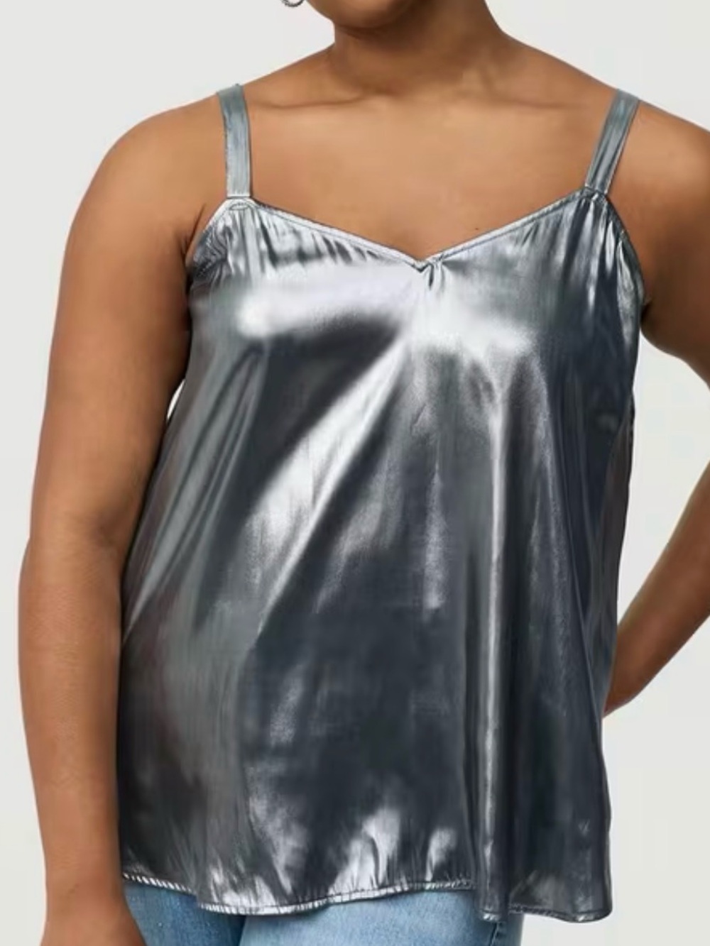 NWT Torrid Sophie metallic swing cami, Torrid size 1, 1X